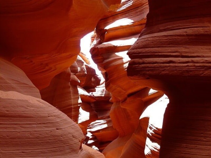 Paesaggio di Antelope Canyon in Arizona