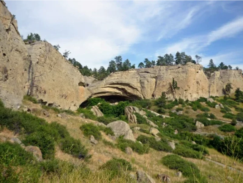 Pictograph Cave, Billings, Montana, USA